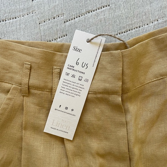Linen Handmade Studio—Linen Shorts Sydney - Picture 9 of 9
